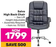 Salvo High Back Chair