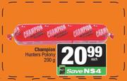 Champion Hunters Polony-200g