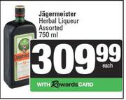 Jagermeister Herbal Liqueur Assorted-750ml