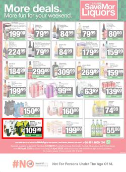 SPAR SaveMor Namibia : Daily Value Icons (08 April - 21 April 2026), page 4