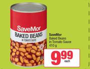 SaveMor Baked Beans In Tomato Sauce-410g