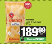 Marathon Light Brown Sugar-10Kg 