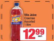 Vita Juice Creemee Assorted-1Ltr