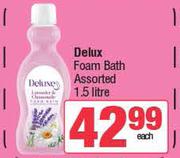 Delux Foam Bath Assorted-1.5Ltr