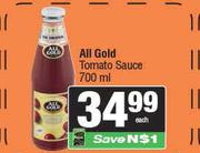 All Gold Tomato Sauce-700ml 
