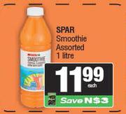 Spar Smoothie Assorted-1Ltr