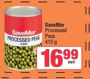 SaveMor Processed Peas-410g 