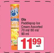 Ola Paddlepop Ice Cream Assorted-70ml/80ml/90ml/Each