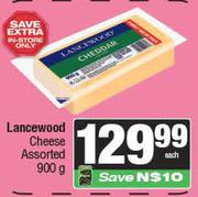 Lancewood Cheese Assorted-900g