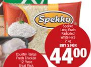 Spekko Long Grain Parboiled White Rice-2x2kg