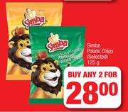 Simba Potato Chips-2x125g