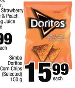 Simba Doritos Corn Chips-150g Each