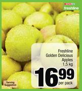Freshline Golden Delicious Apple-1.5kg Per Pack