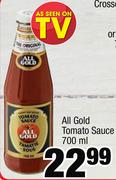 All Gold Tomato Sauce-700ml