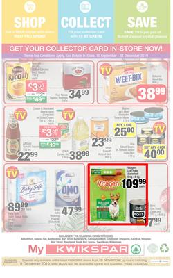 KWIK SPAR Eastern Cape : My KwikSpar (26 Nov - 8 Dec 2019) Only available at selected Eastern Cape Stores, page 4