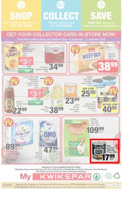 KWIK SPAR Eastern Cape : My KwikSpar (26 Nov - 8 Dec 2019) Only available at selected Eastern Cape Stores, page 4
