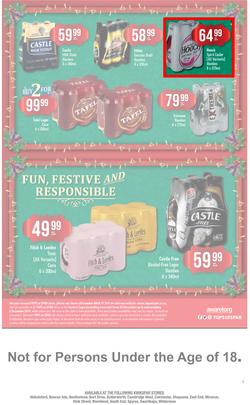 KWIK SPAR Eastern Cape : My KwikSpar (26 Nov - 8 Dec 2019) Only available at selected Eastern Cape Stores, page 5