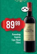 Kanonkop Kadette Cape Blend-750ml 