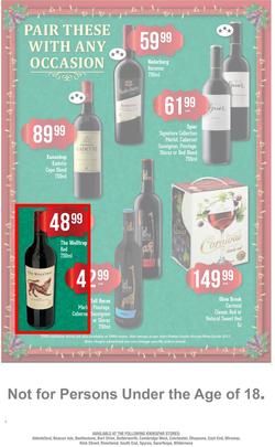 KWIK SPAR Eastern Cape : My KwikSpar (26 Nov - 8 Dec 2019) Only available at selected Eastern Cape Stores, page 8