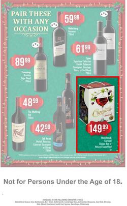 KWIK SPAR Eastern Cape : My KwikSpar (26 Nov - 8 Dec 2019) Only available at selected Eastern Cape Stores, page 8