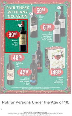 KWIK SPAR Eastern Cape : My KwikSpar (26 Nov - 8 Dec 2019) Only available at selected Eastern Cape Stores, page 8