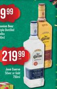 Jose Cuervo Silver Or Gold-750ml Each