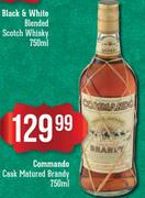 Commando Cask Matured Brandy-750ml