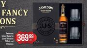 Jameson Select Reserve Irish Whisky-750ml Per Pack & 2 Glasses