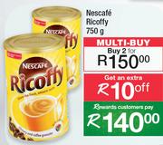 Nescafe Ricoffy-For 2 x 750g