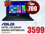Asus Intel Celeron N3050 Notebook