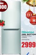 Hisense 299Ltr Bottom Freezer Fridge H299BME