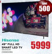 Hisense 49" FHD Smart LED TV 49K3110UW
