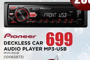 Pioneer Deckless Car Audio Player MP3 USB MVH-85UB