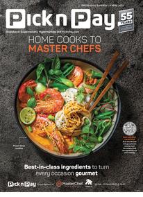 Pick n Pay Eastern Cape : Home Cooks To Master Chef (3 March - 3 April 2022)