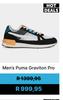 Men's Puma Graviton Pro Black/White/Grey Sneaker