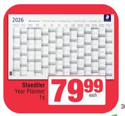Staedtler Year Planner-1s