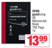 Spar Good Living A5 Manuscript Book 192 Page-1s