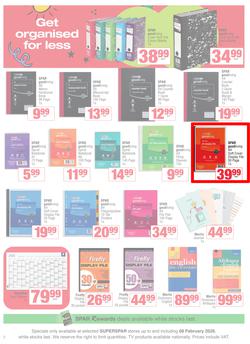 SUPERSPAR : Back to School (29 December 2025 - 08 February 2026), page 2