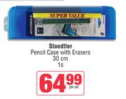 Staedtler Pencil Case With Erasers 30cm-1 Per Set