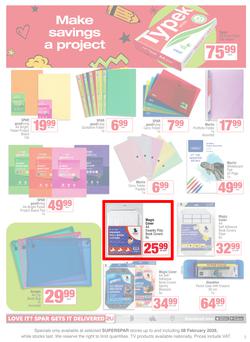 SUPERSPAR : Back to School (29 December 2025 - 08 February 2026), page 3
