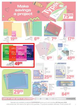 SUPERSPAR : Back to School (29 December 2025 - 08 February 2026), page 3