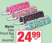Marlin Tube Pencil Bag Assorted-1s