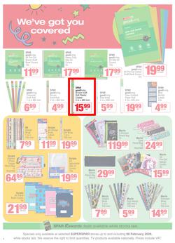 SUPERSPAR : Back to School (29 December 2025 - 08 February 2026), page 4
