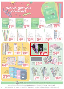 SUPERSPAR : Back to School (29 December 2025 - 08 February 2026), page 4
