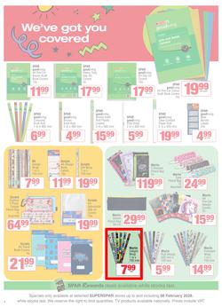 SUPERSPAR : Back to School (29 December 2025 - 08 February 2026), page 4