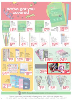 SUPERSPAR : Back to School (29 December 2025 - 08 February 2026), page 4