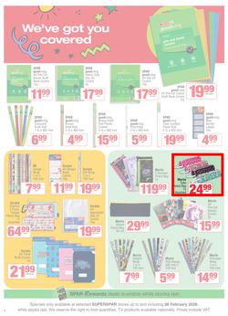 SUPERSPAR : Back to School (29 December 2025 - 08 February 2026), page 4