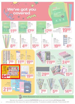 SUPERSPAR : Back to School (29 December 2025 - 08 February 2026), page 4