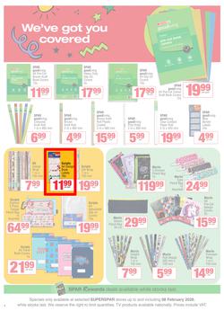 SUPERSPAR : Back to School (29 December 2025 - 08 February 2026), page 4