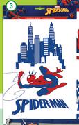 Spiderman A4 Book Jackets-5s Per Pack